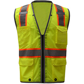 Premium Class 2 Brilliant Vest - Lime