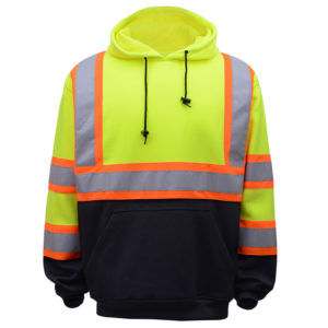 Class 3 Two Tone Pullover Sweatshirt-Lime
