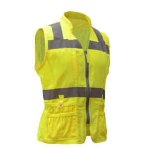 Ladies Utility Vest - Lime